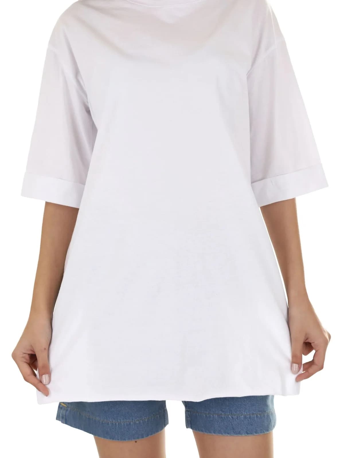 Remera Oversize Blanco