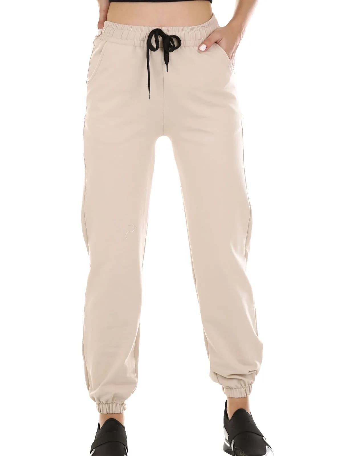 Pantalón Jogger Clásico Beige